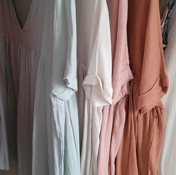 Listicle babydoll tunic smock dress - Picture 4 of 8